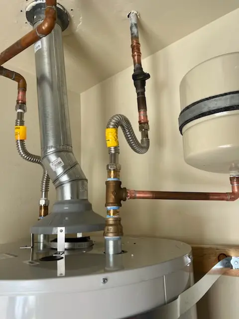 Water heater installation and plumbing repair in Point o'Woods