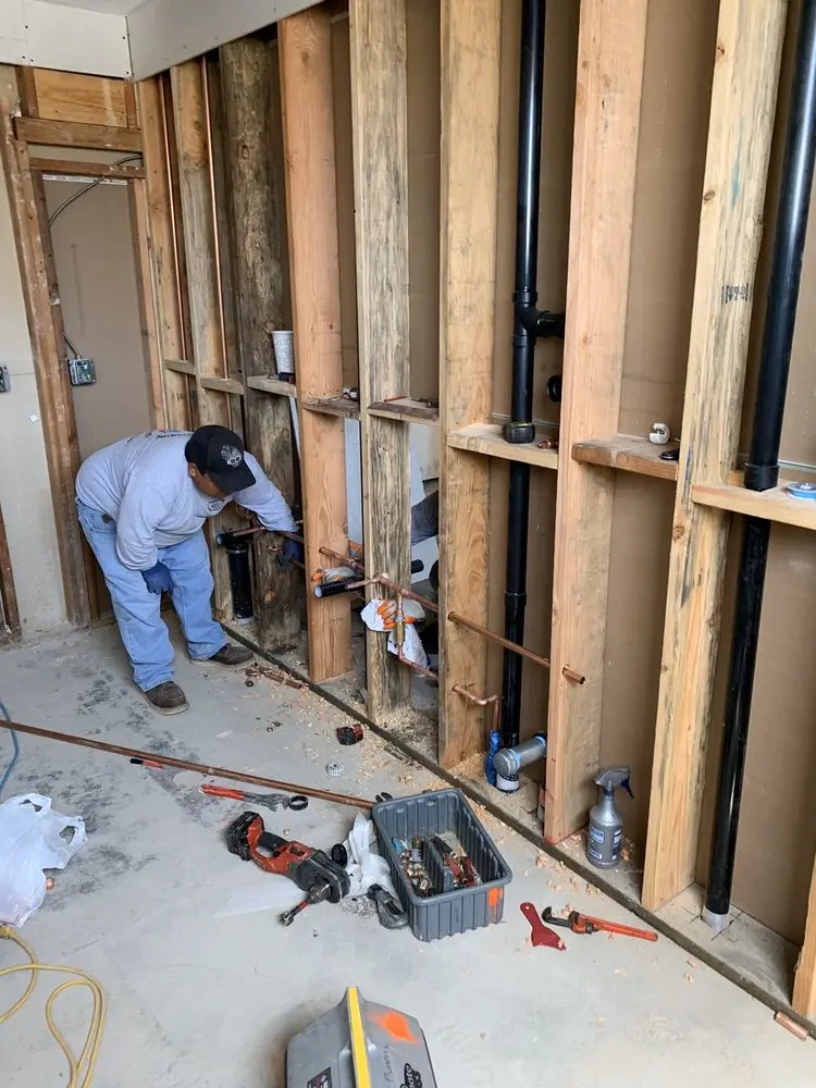 Commercial rough-in plumbing for Gas Line Repair in Point o'Woods